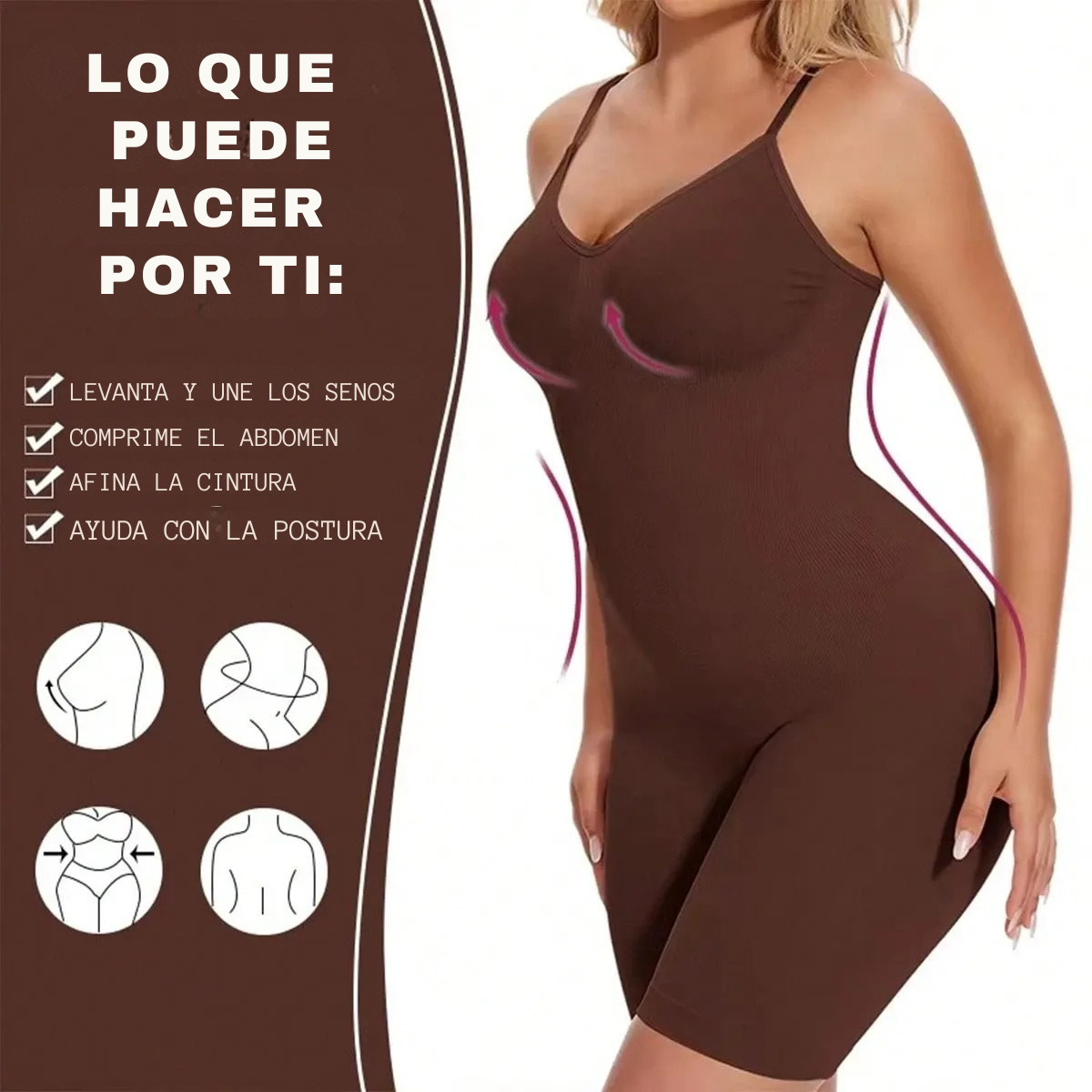 FajaBella® Reduce al instante la celulitis y los rollitos: logra una silueta de reloj de arena con total comodidad desde el primer uso.